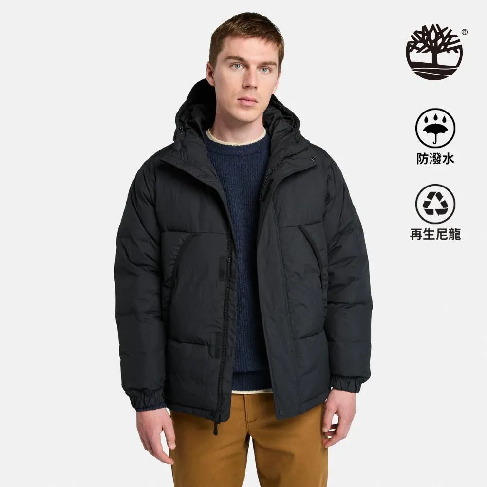 Timberland 男款黑色防潑水羽絨外套|A2AB5001 歷史價格詳細信息