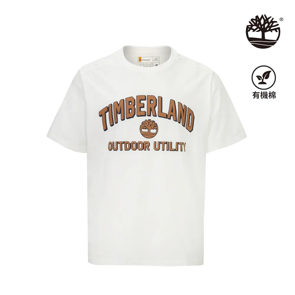 Timberland 男款無染色有機棉衛星攝影圖片圓領長袖大學T|A6A3WCR3 歷史價格詳細信息
