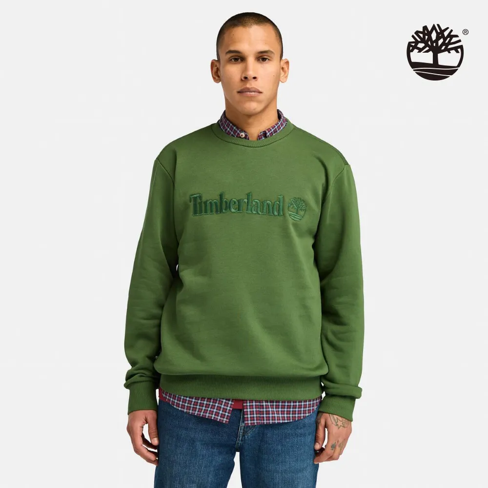 【Timberland】男款綠色刺繡LOGO圓領上衣(A695YEIN) 歷史價格詳細信息