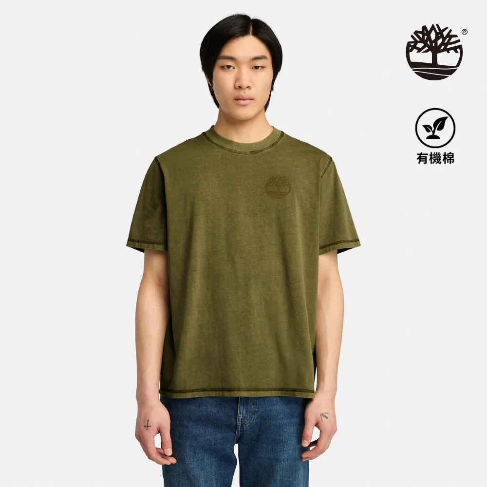 Timberland 男款綠色印花短袖T恤|A2KB6A58 歷史價格詳細信息