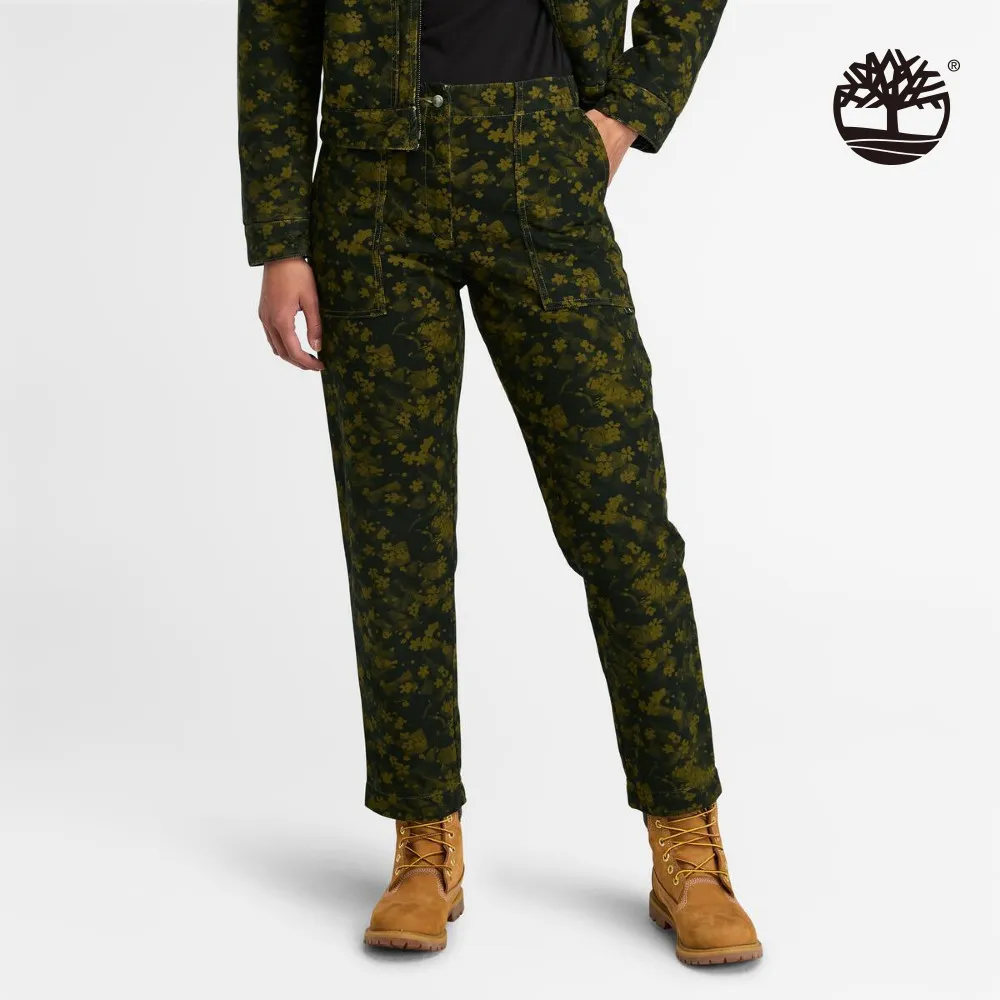 Timberland 女款深橄欖綠工裝長褲|A6H7H302 歷史價格詳細信息