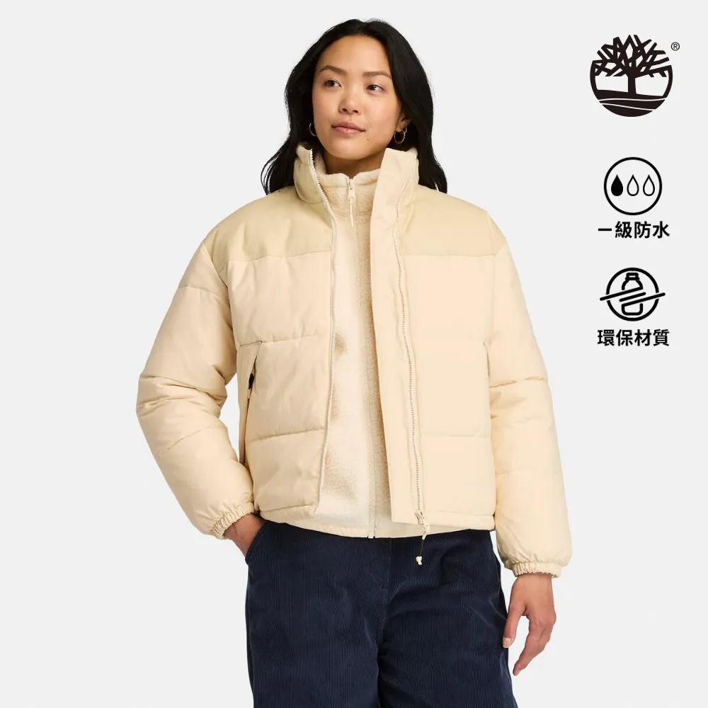 Timberland 女款奶油白透氣排汗長袖T恤|A5ZDYEKJ 歷史價格詳細信息