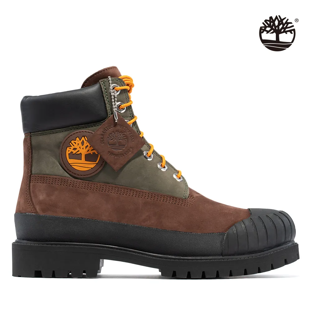 Timberland 男款中棕色磨砂革防潑水經典6吋靴|10001214 歷史價格詳細信息