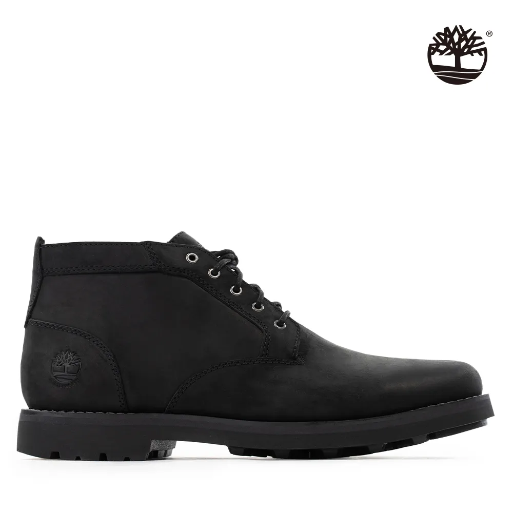 Timberland 男款黑色全粒面皮革防水緩震Crestfield查卡靴|A43DC015 歷史價格詳細信息