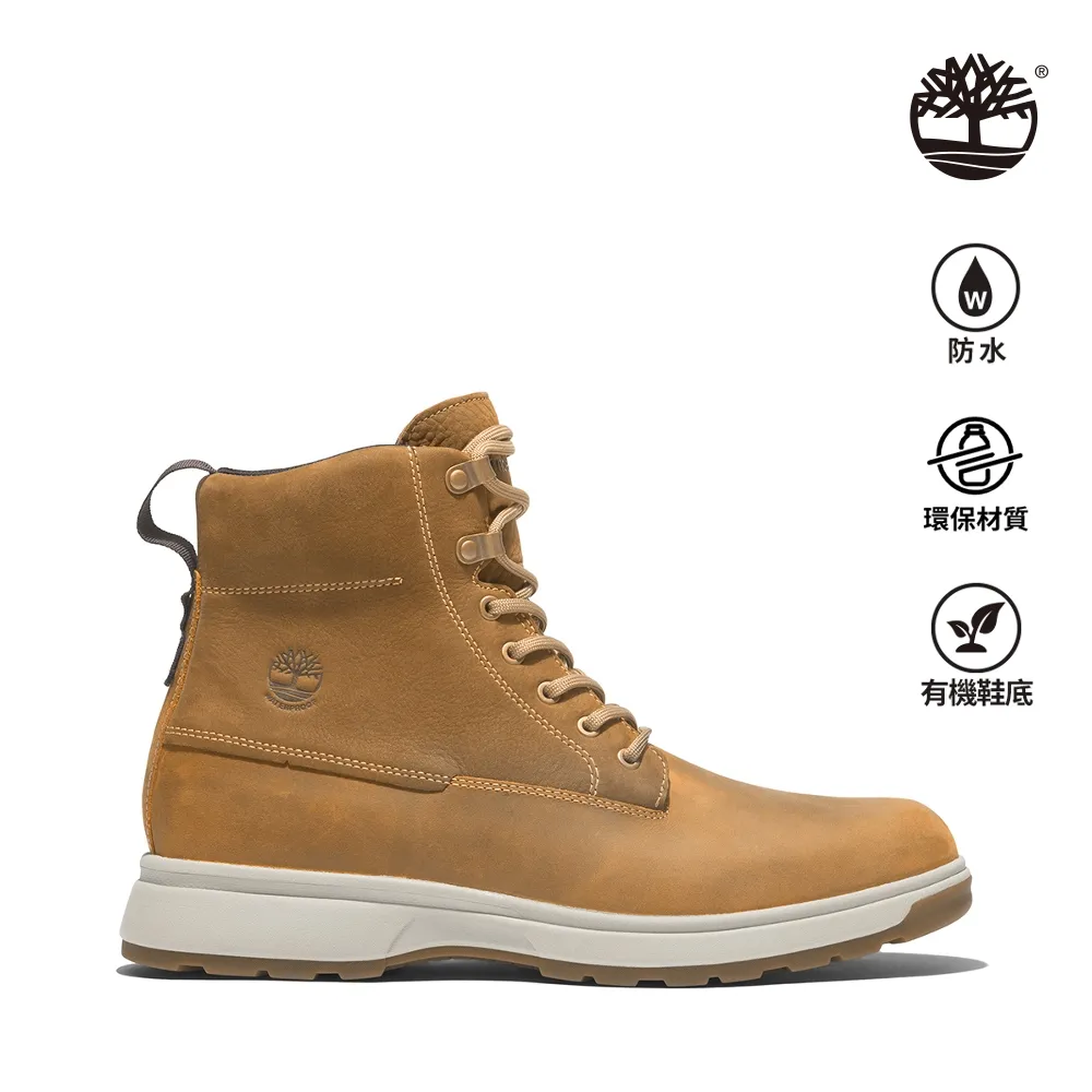 Timberland 男款小麥色防水全粒面皮革Atwells Ave查卡靴|A43VN231 歷史價格詳細信息