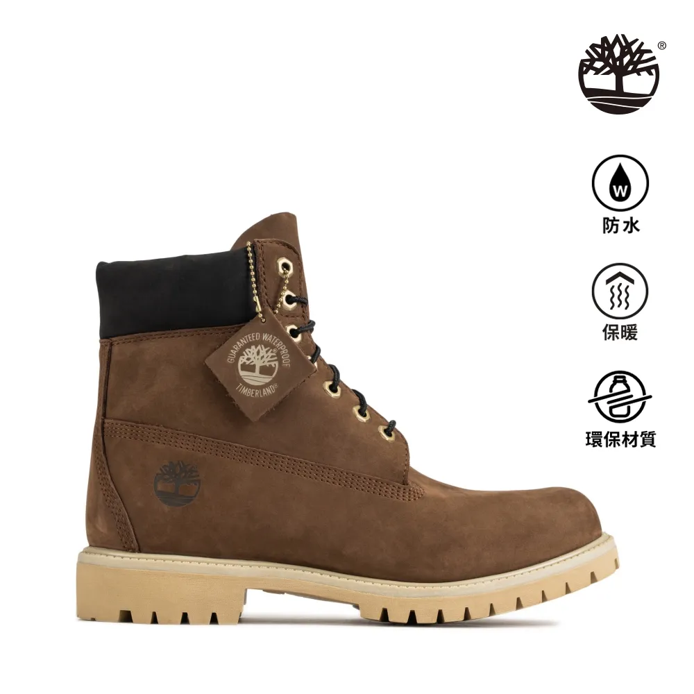 Timberland 男款深棕色磨砂革6吋防水靴|A62KN968 歷史價格詳細信息