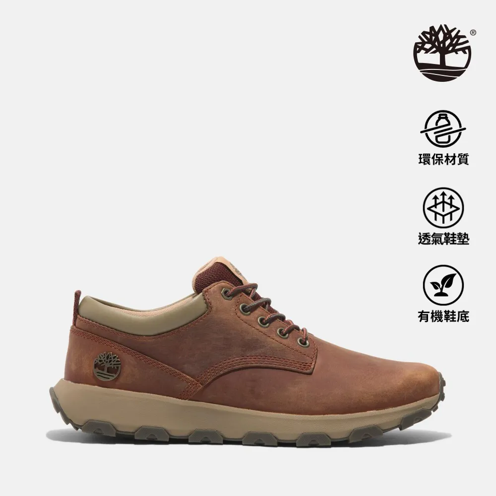 【Timberland】男款暗橙色皮革中筒休閒鞋(A69FNEJD) 歷史價格詳細信息