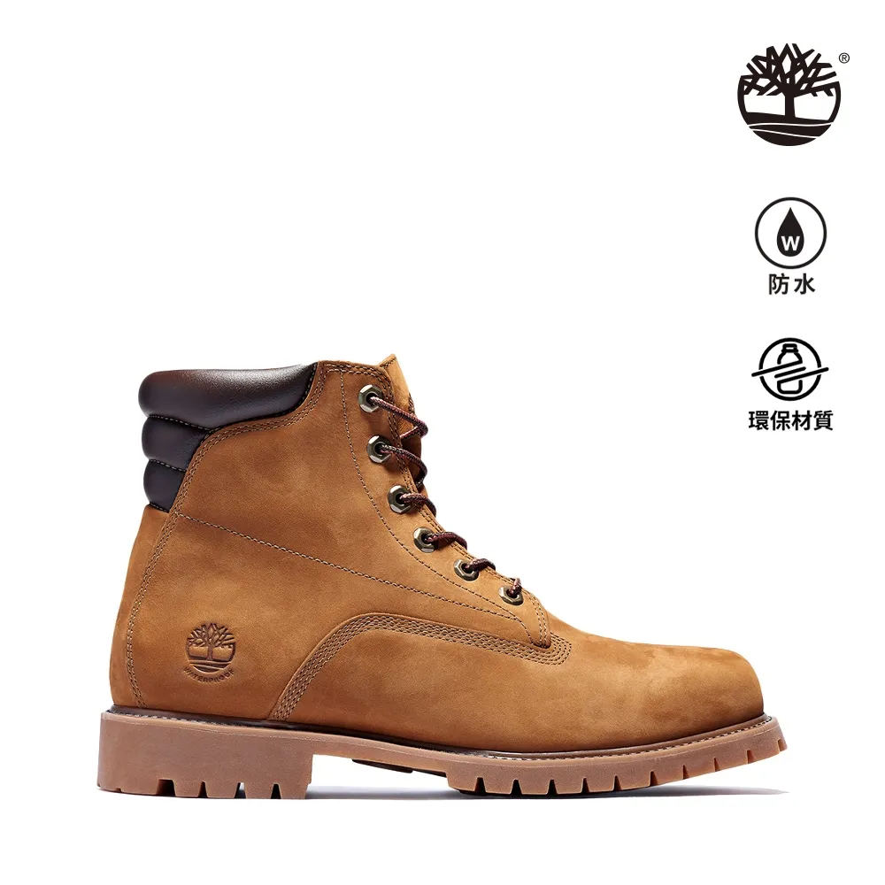 Timberland 男款中棕色磨砂革防潑水經典6吋靴|10001214 歷史價格詳細信息