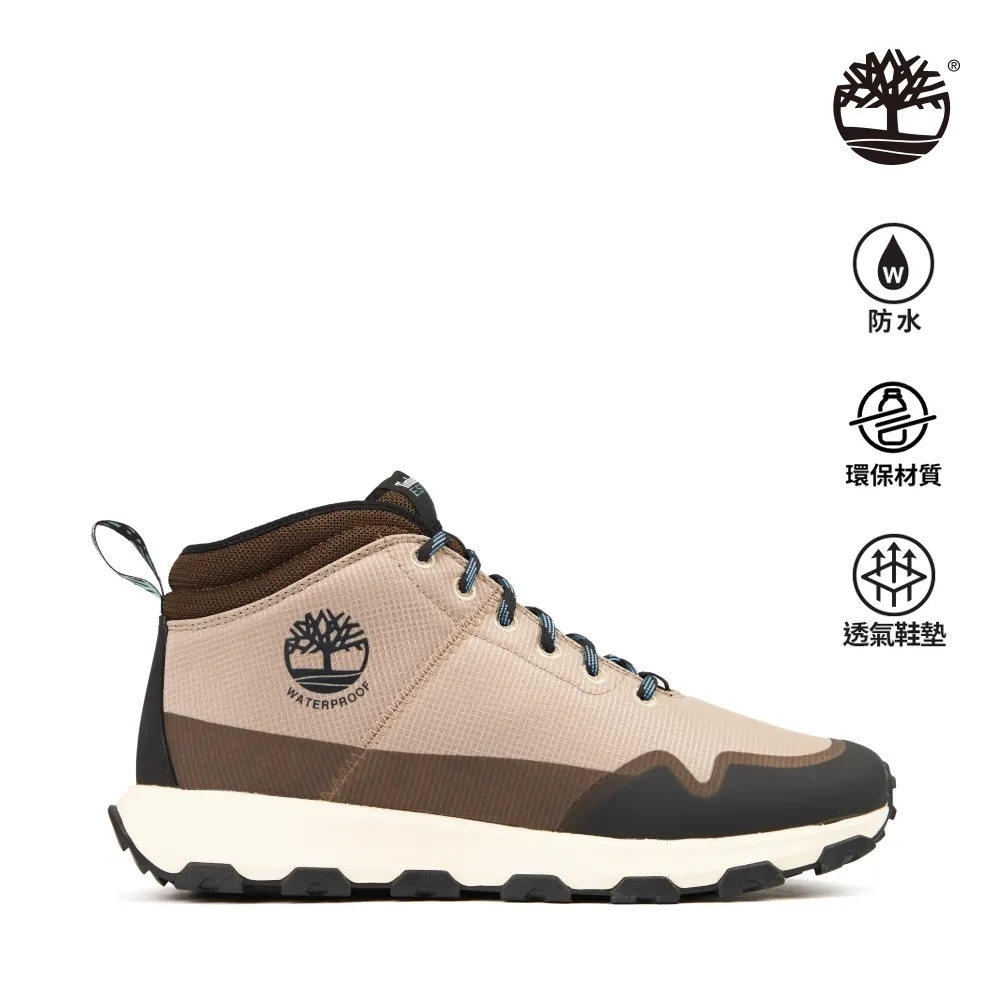 Timberland 男款淺棕色麂皮絨Field Trekker低筒防水鞋|A5SFKDH4 歷史價格詳細信息