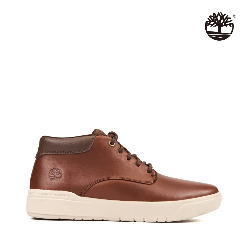 Timberland 男款中棕色全粒面皮革Seneca Bay 休閒靴|A415N201 歷史價格詳細信息