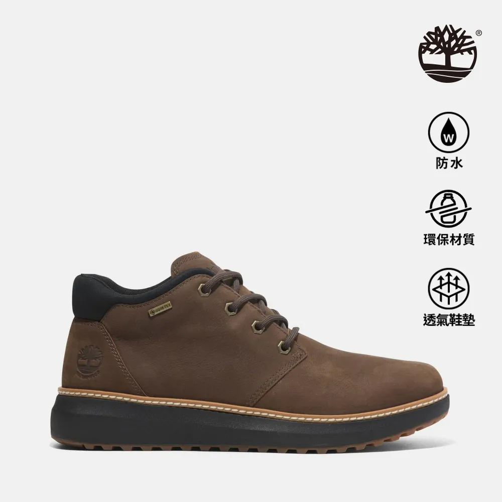 Timberland 男款深棕色皮革中筒休閒靴|A69Q5W07 歷史價格詳細信息