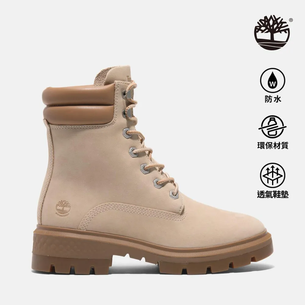 Timberland 女款淺米色Cortina Valley中筒切爾西靴|A2DEEEN7 歷史價格詳細信息