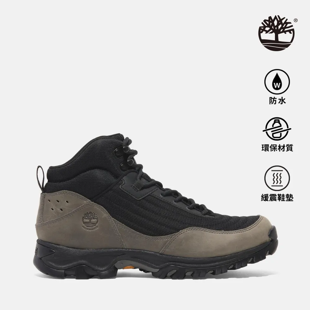 Timberland 男款黑色防水中筒健行鞋|2731R001 歷史價格詳細信息