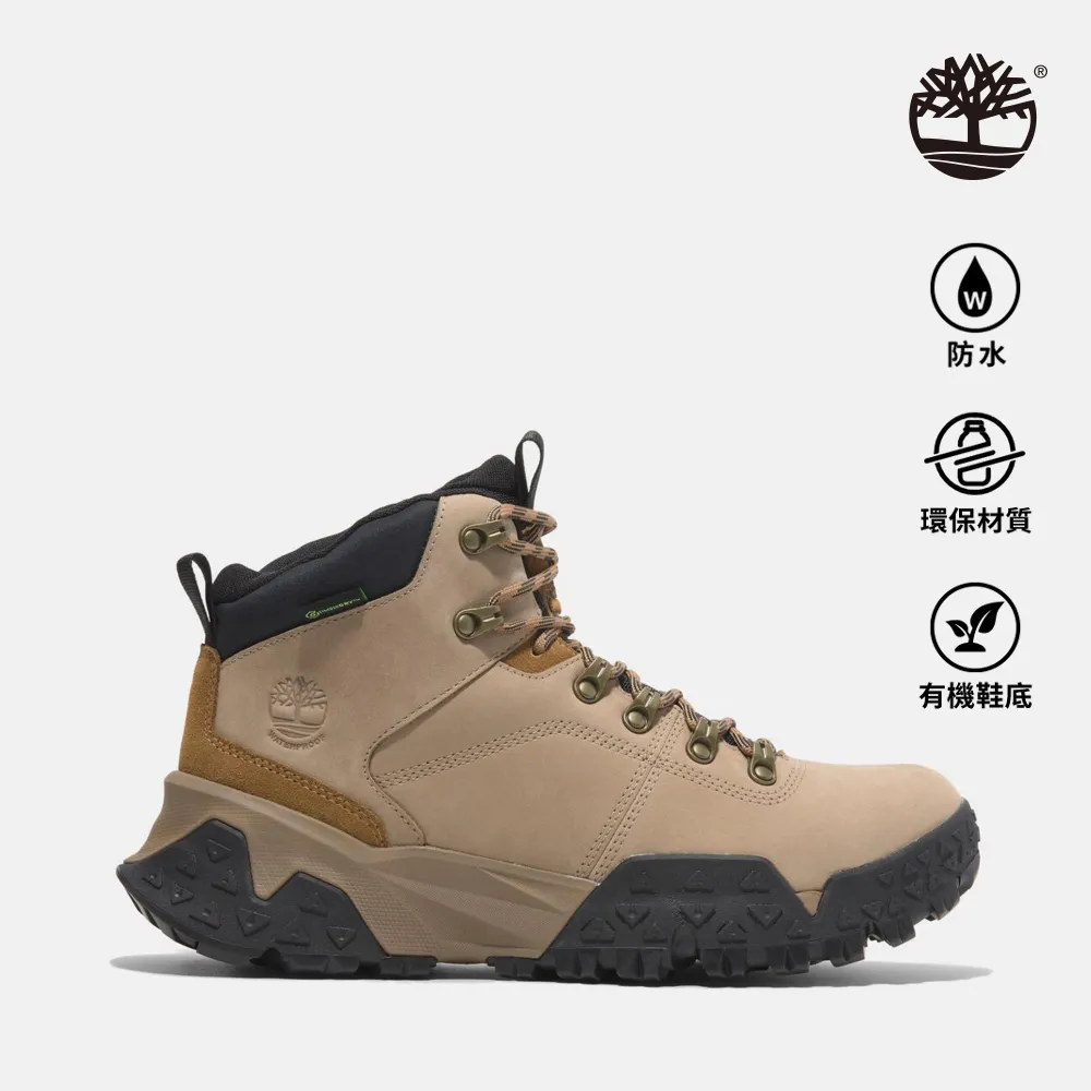 Timberland 男款米色防水中筒休閒靴|A69RDEN3 歷史價格詳細信息