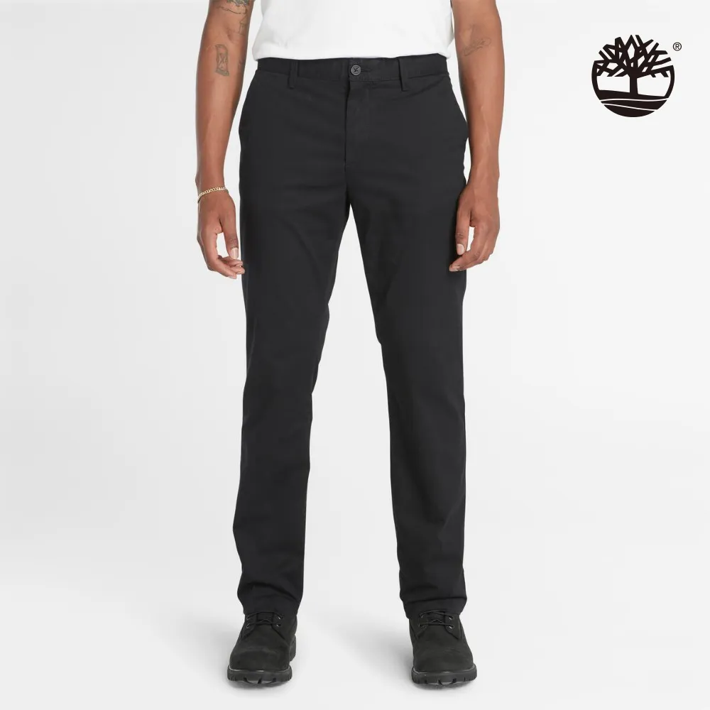 【Timberland】男款黑色Squam Lake彈力直筒褲(A29PF001) 歷史價格詳細信息