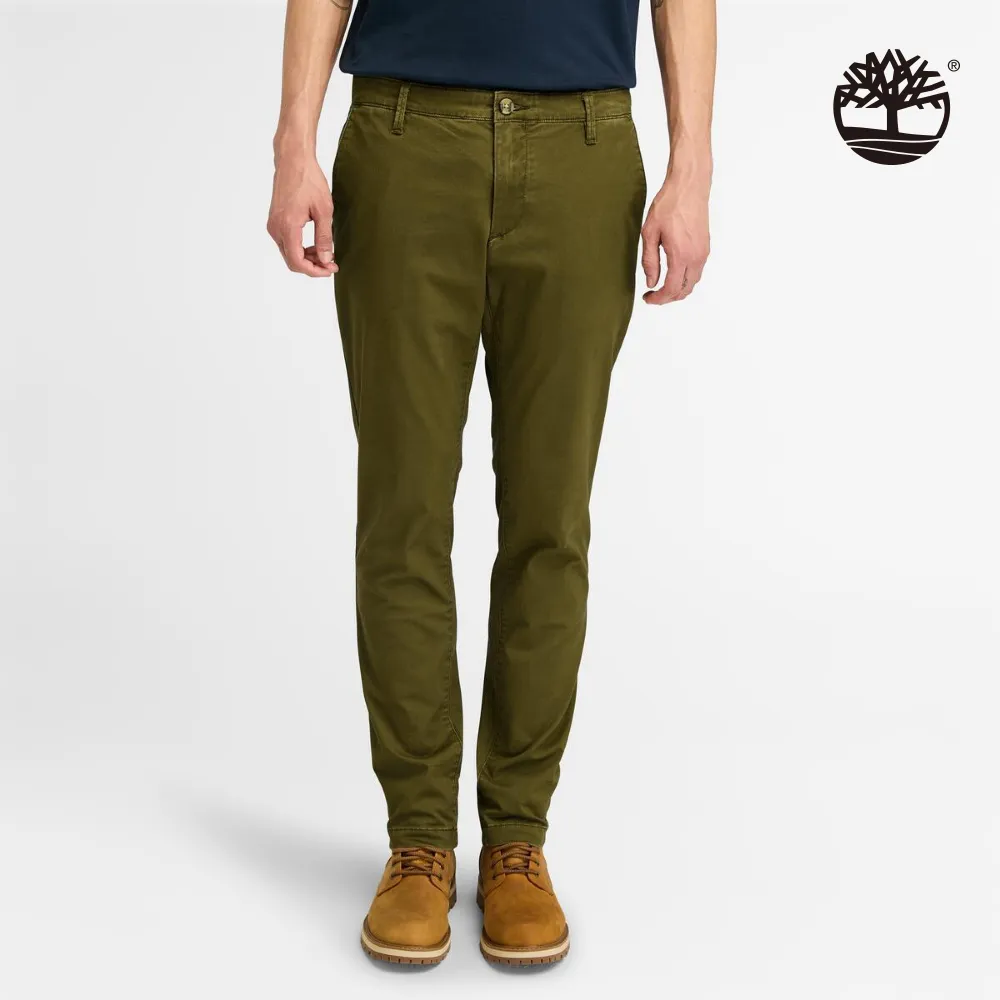 Timberland 男款橄欖綠色休閒褲|A2A49302 歷史價格詳細信息