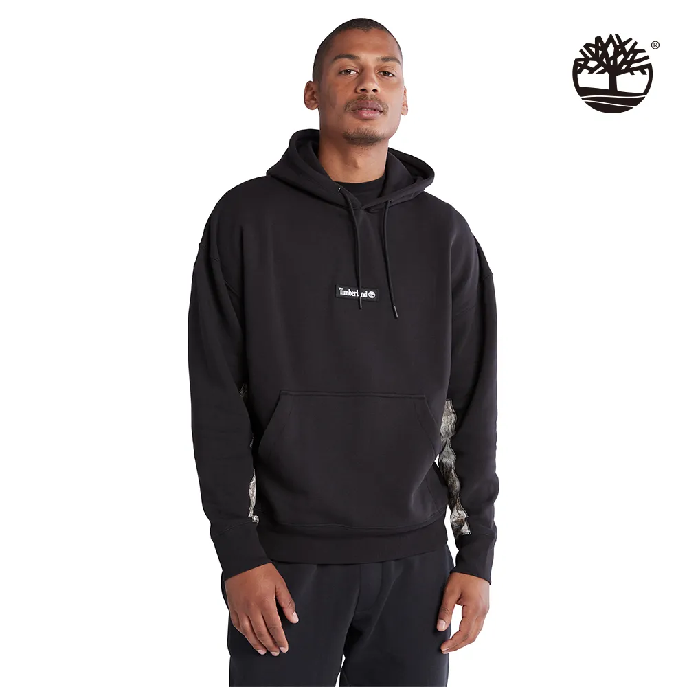 Timberland 男款黑色有機棉左胸Logo印花短袖T恤|A6DKU001 歷史價格詳細信息