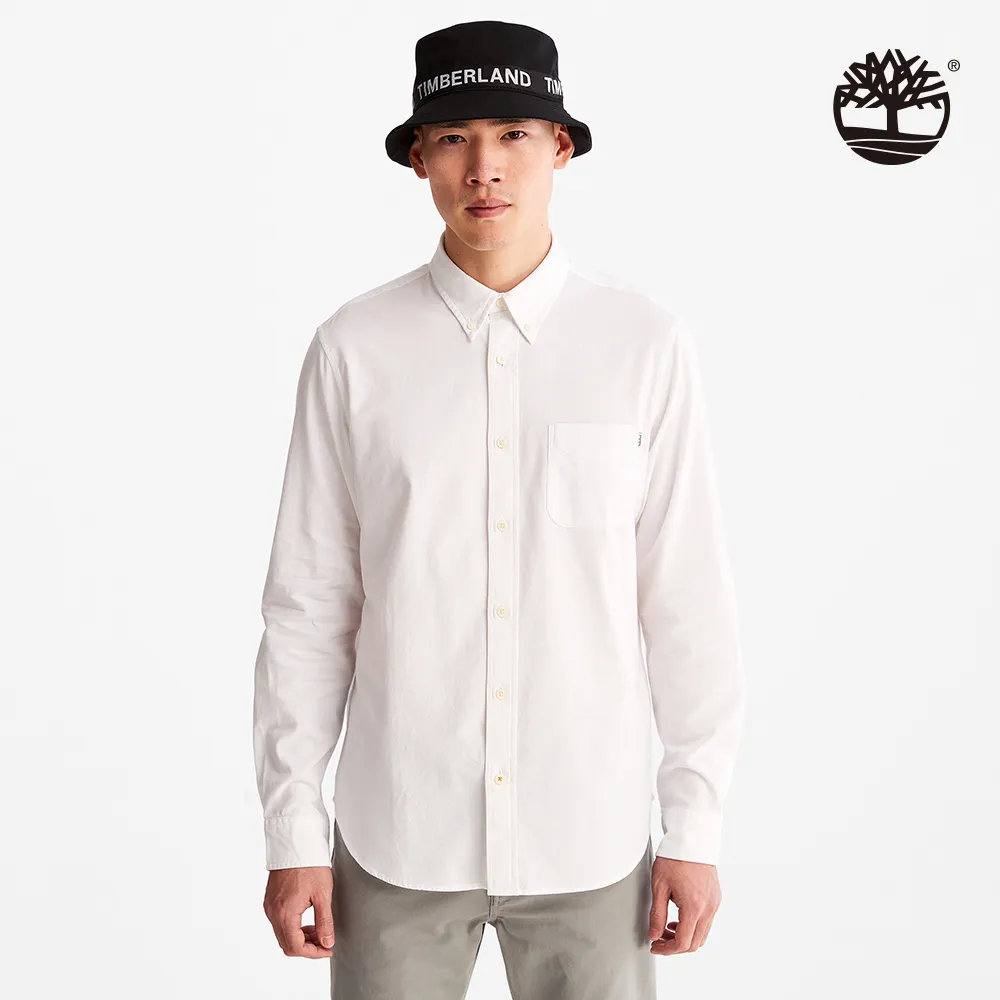 【Timberland】男款白色長袖襯衫外套(A2AHZA94) 歷史價格詳細信息