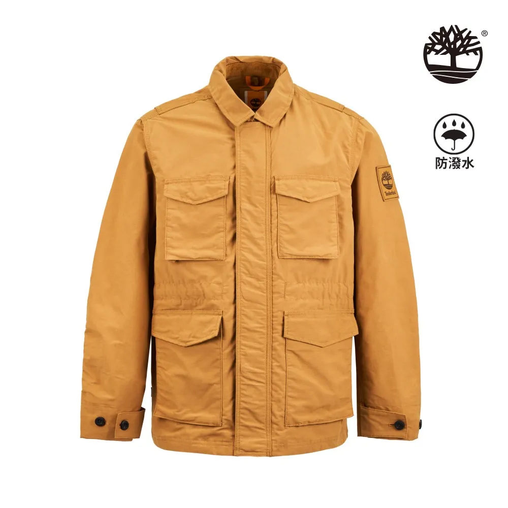 Timberland 男款小麥色防潑水連帽外套|A28GPP47 歷史價格詳細信息