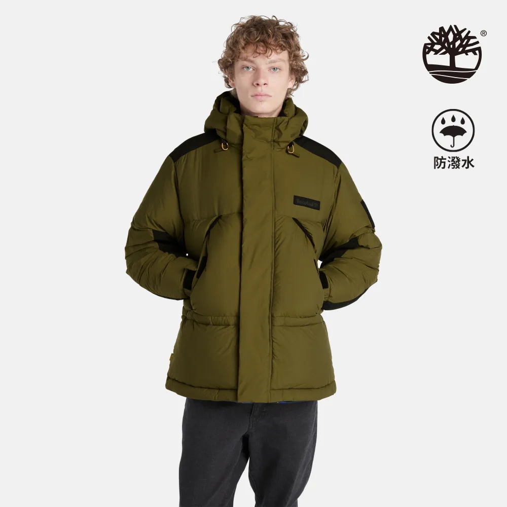 Timberland 男款深橄欖色再生棉花短袖T恤|A2P1V302 歷史價格詳細信息