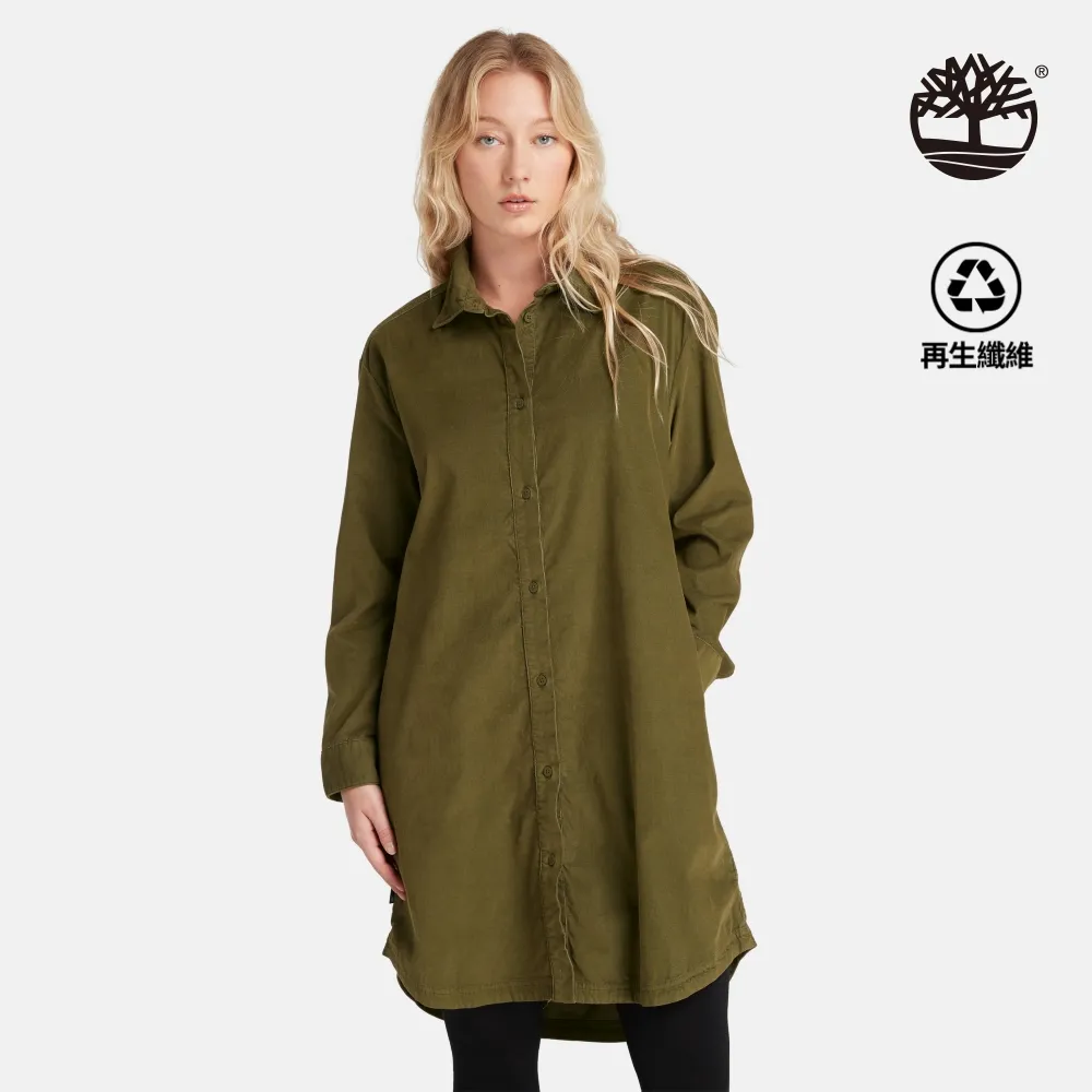 Timberland 女款深橄欖色天絲™燈芯絨短裙|A6H9D302 歷史價格詳細信息