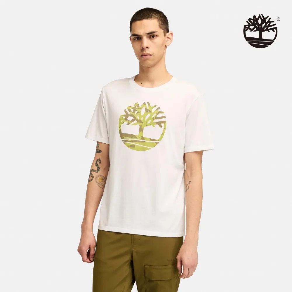 【Timberland】男款白色迷彩短袖T恤(A2Q5Q100) 歷史價格詳細信息