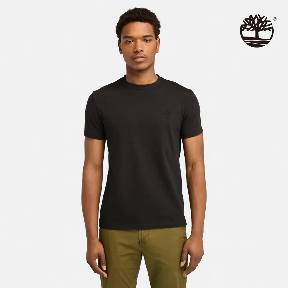 Timberland 男款黑色休閒短袖POLO衫|A6943001 歷史價格詳細信息