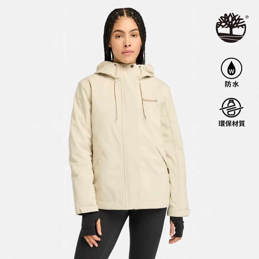 Timberland 女款象牙色防潑水3合1外套|A5ZQYEFL 歷史價格詳細信息
