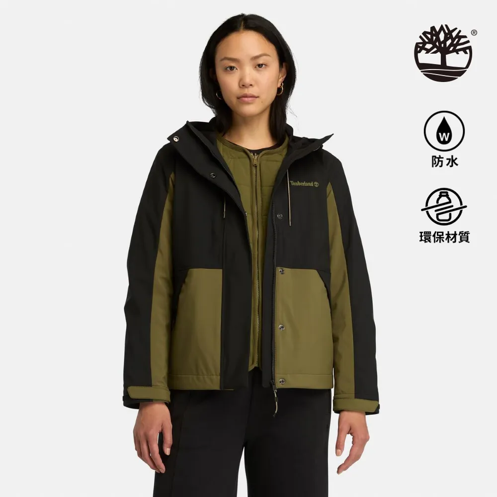 Timberland 男款深橄欖綠防潑水風衣外套|A26P2302 歷史價格詳細信息