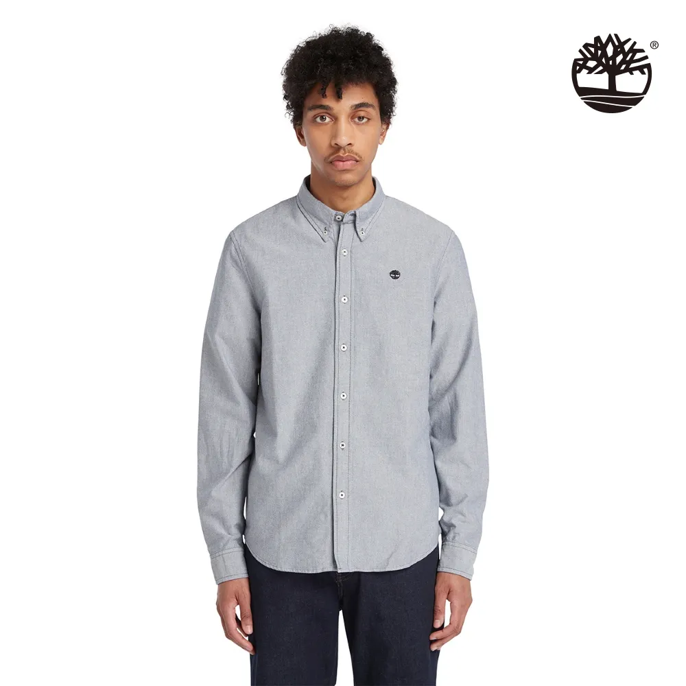 Timberland 男款深寶石藍長袖襯衫外套|A2JJR433 歷史價格詳細信息