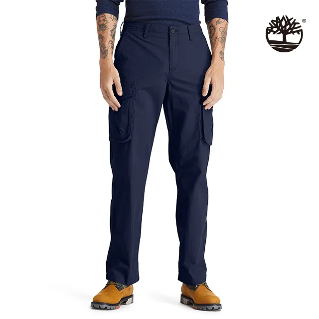 Timberland 男款深寶石藍男性休閒工裝褲|A5V53433 歷史價格詳細信息