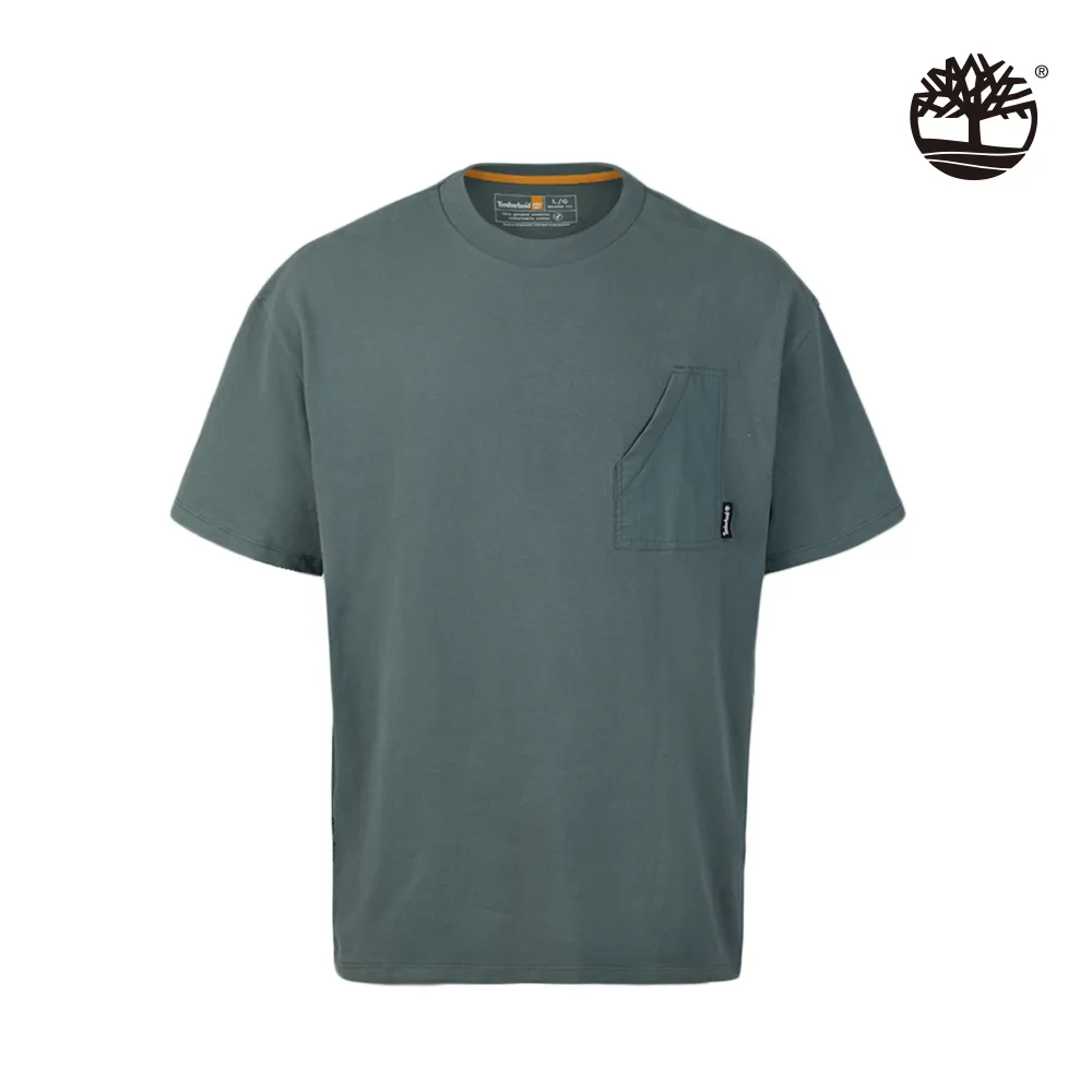 Timberland 男款鳳仙花綠寬鬆潮流設計Logo連帽上衣|A5VV5392 歷史價格詳細信息