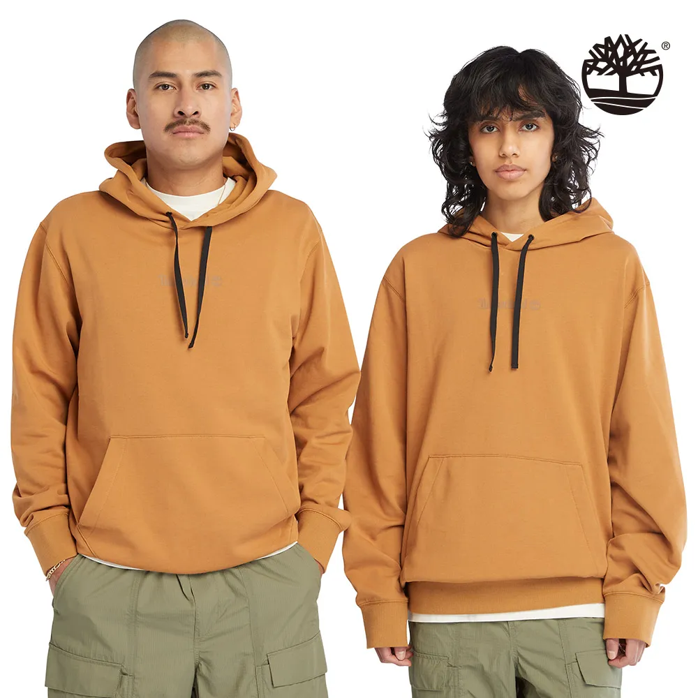 Timberland 中性小麥色連帽LOGO上衣|A6QFHP47 歷史價格詳細信息
