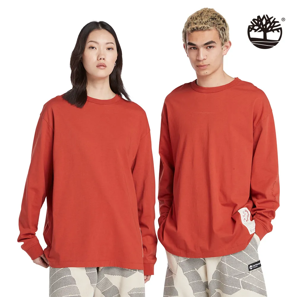 Timberland 中性綠色印花長袖T恤|A43E5EIN 歷史價格詳細信息