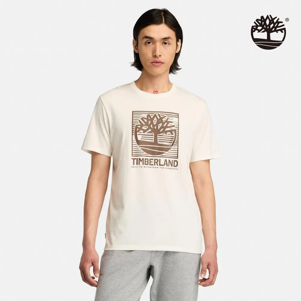 Timberland 男款白色休閒短袖POLO衫|A42A5100 歷史價格詳細信息