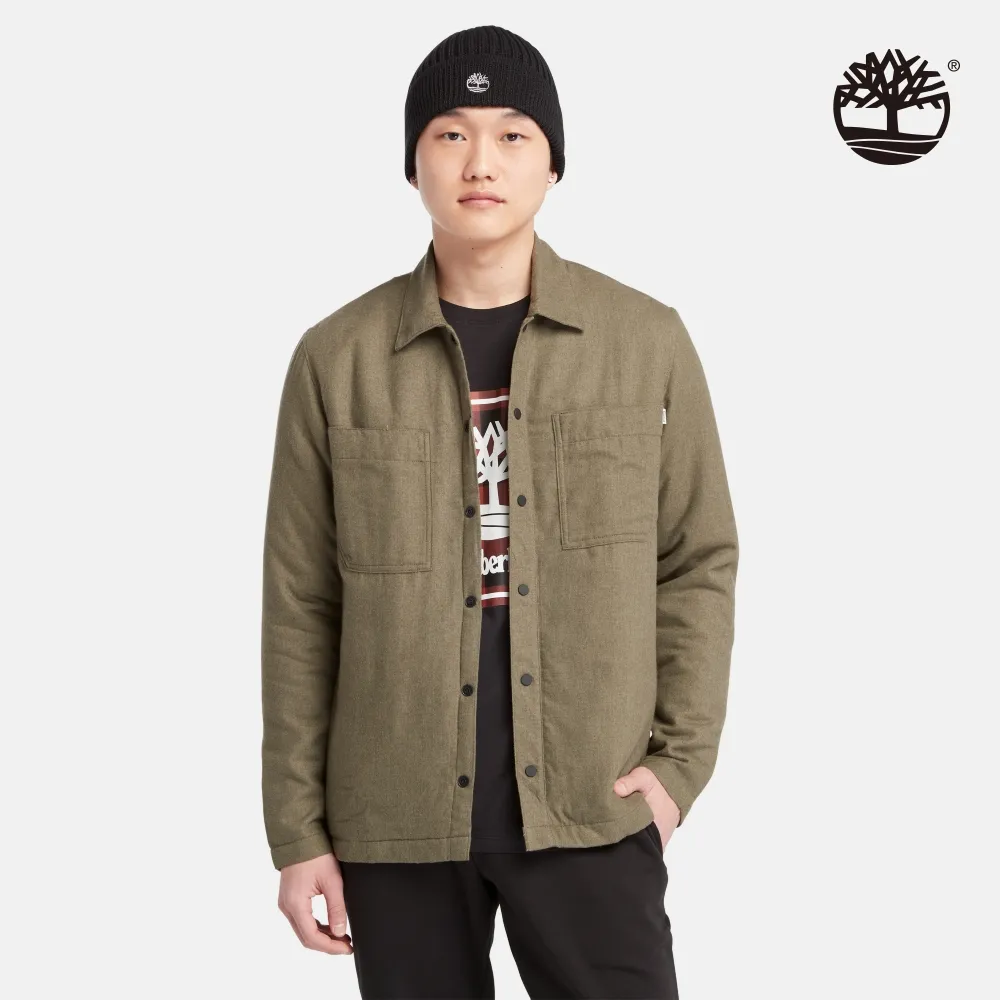 Timberland 男款綠色襯衫外套|A5QRZ590 歷史價格詳細信息