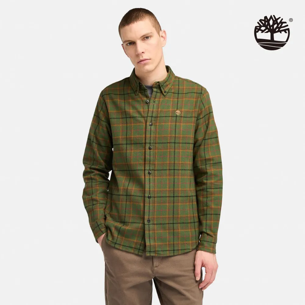Timberland 男款綠色格紋襯衫外套|A28XBU36 歷史價格詳細信息