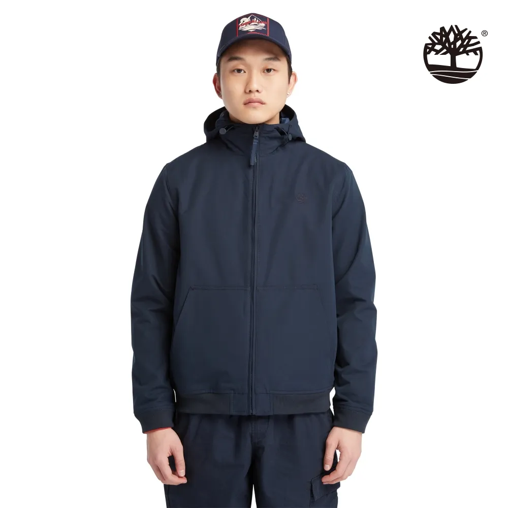 Timberland 男款藍色拼接OUTLAST科技機能長袖襯衫|A26EMCP5 歷史價格詳細信息