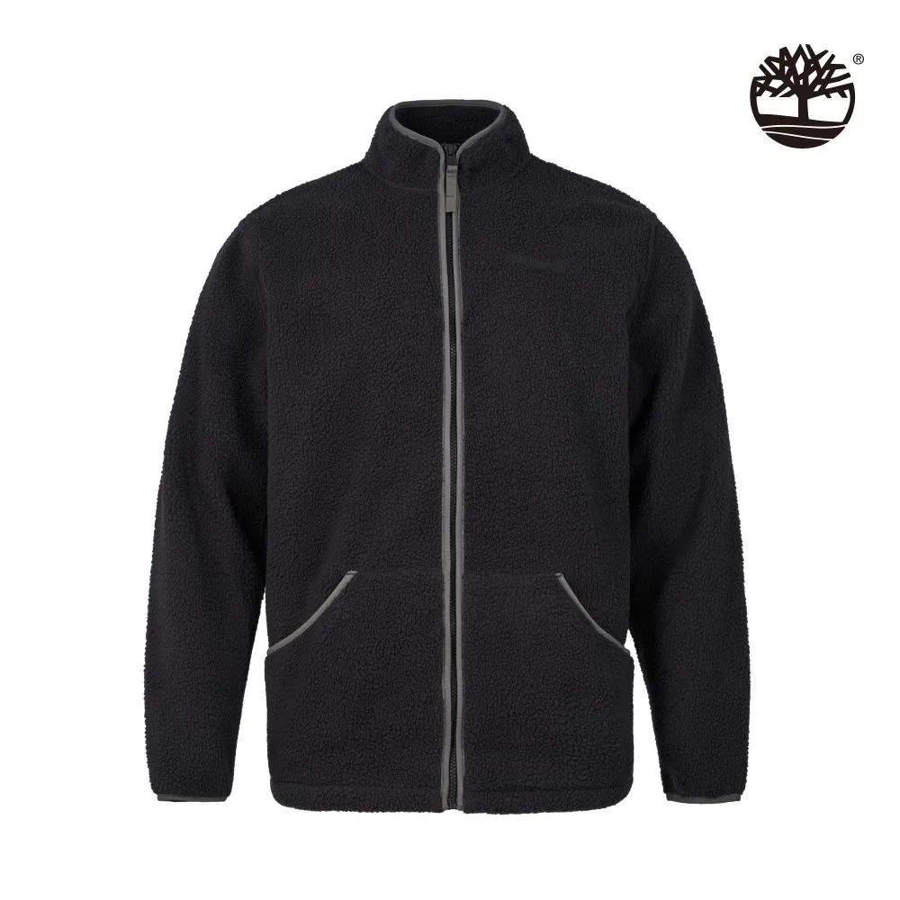 Timberland 男款黑色抓絨環保材質拼接口袋外套|A69M9001 歷史價格詳細信息