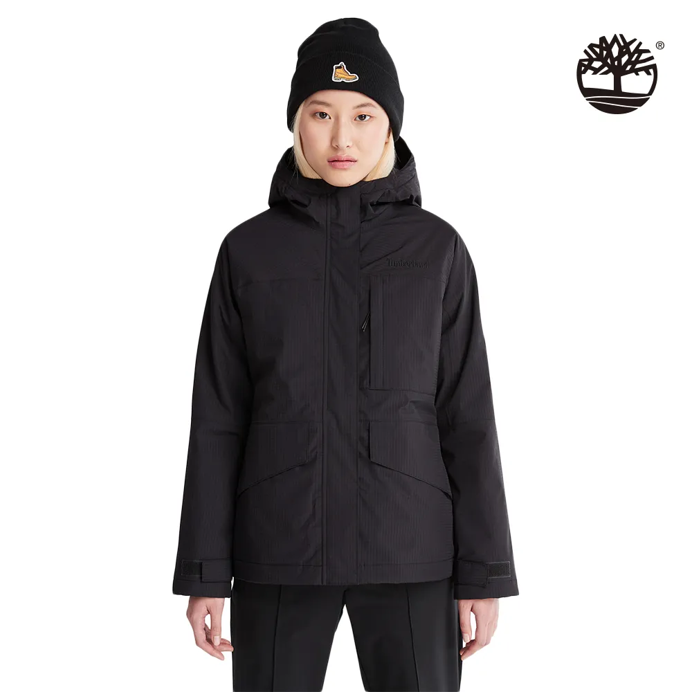 Timberland 男款黑色Mountain Town 保暖防水連帽外套|A6941001 歷史價格詳細信息