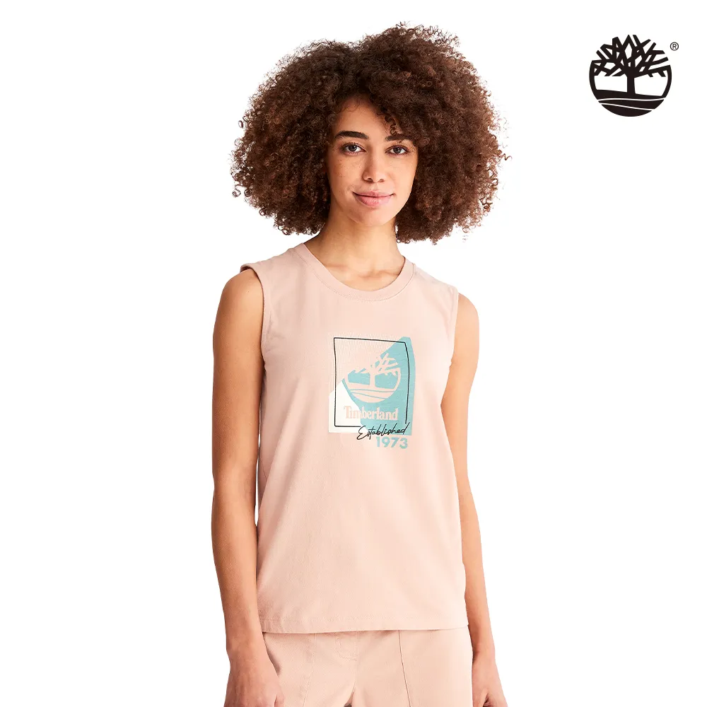 Timberland 男款灰褐色背面方形Logo印花短袖T恤|A5VUHCY2 歷史價格詳細信息