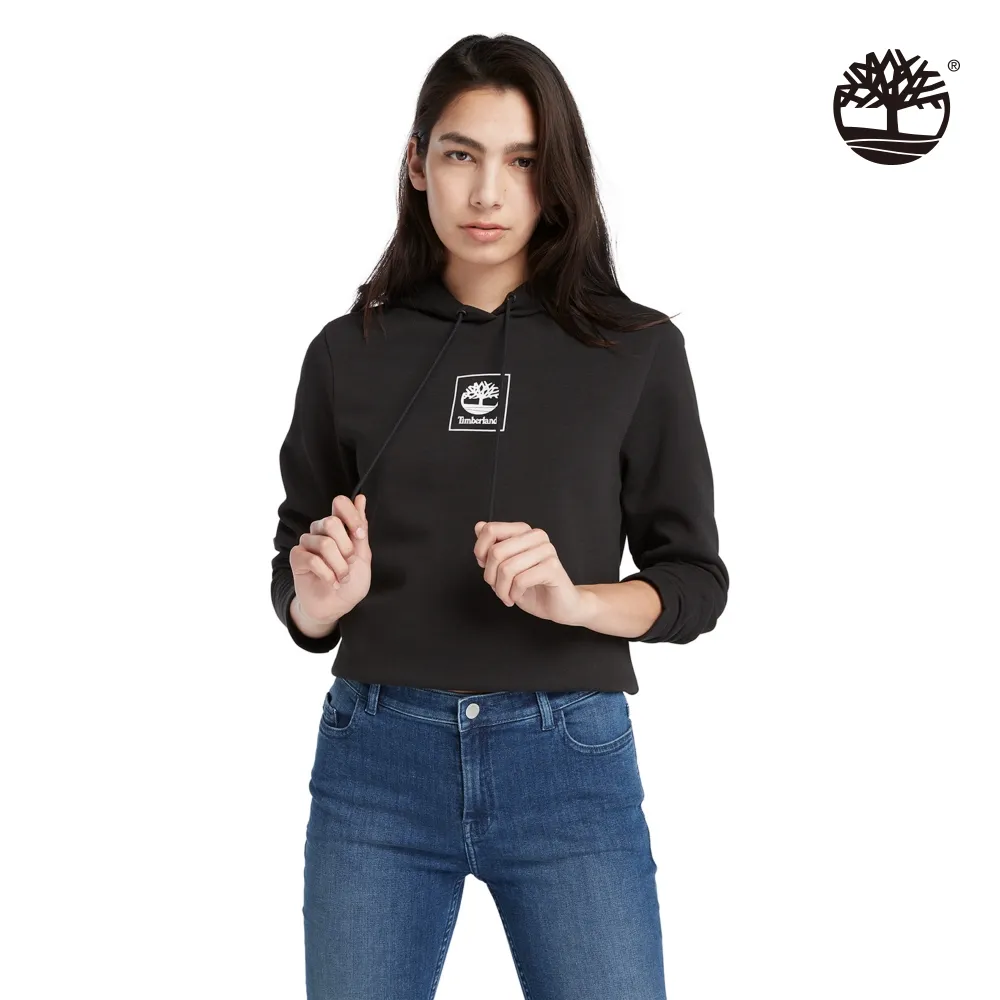 Timberland 男款黑色LOGO印花連帽上衣|A696K001 歷史價格詳細信息