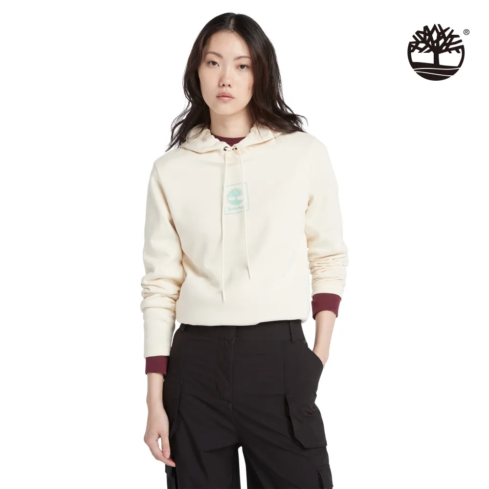 Timberland 女款白煙色Logo 短袖T恤|A6HPHV04 歷史價格詳細信息