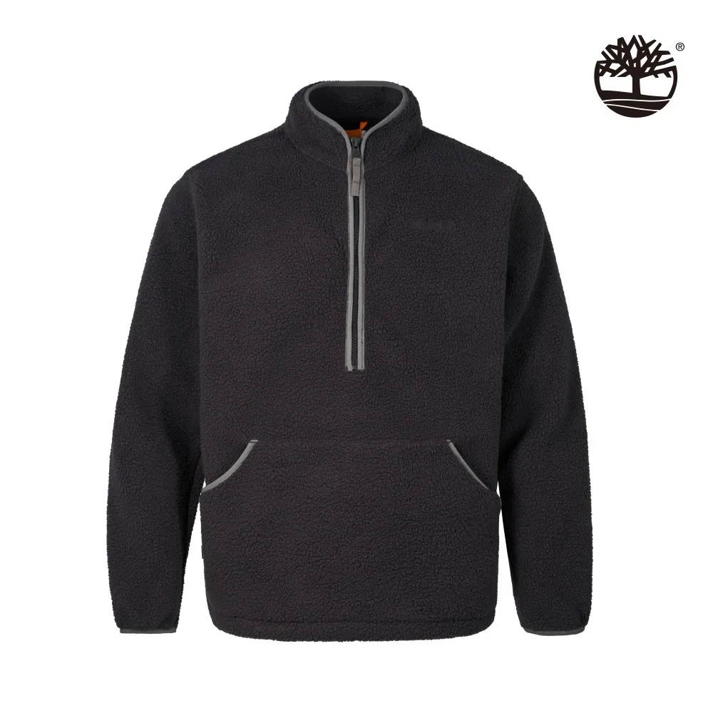 Timberland 男款黑色抓絨環保材質拼接口袋外套|A69M9001 歷史價格詳細信息