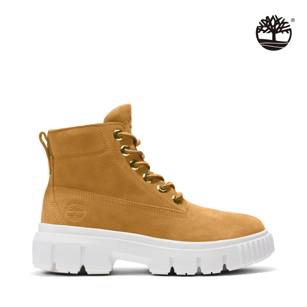 Timberland 女款小麥色磨砂革休閒靴|A5P2D231 歷史價格詳細信息