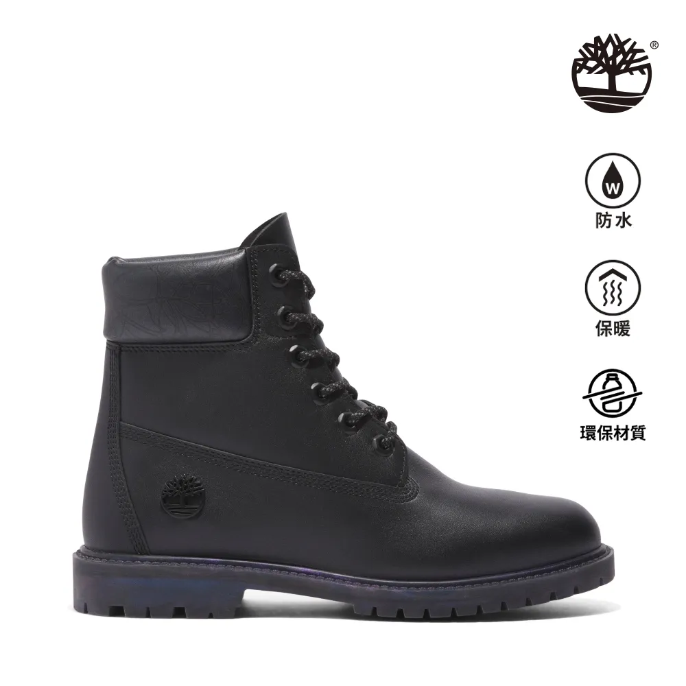 Timberland 男款黑色全粒面皮革 Timberland® Premium 中筒防水靴|A5YJS015 歷史價格詳細信息