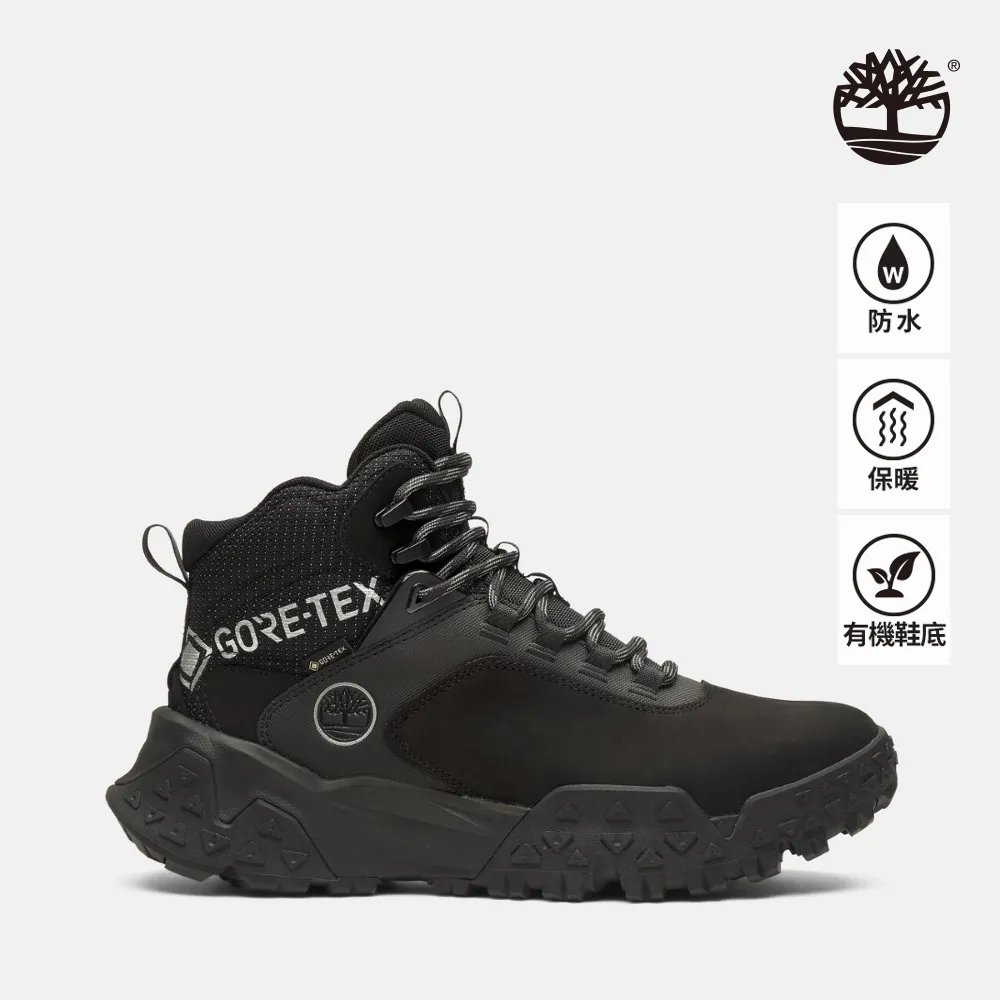 Timberland 男款黑色Greenstride™ Motion 6 防水中筒健行鞋|A5XRG015 歷史價格詳細信息