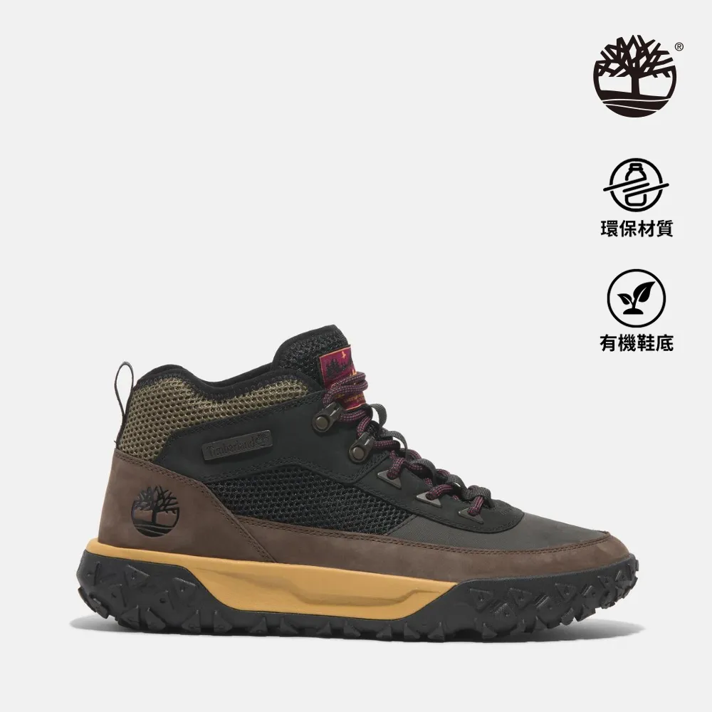 Timberland 男款黑色Greenstride™ Motion 6 中筒健行鞋|A5VAC015 歷史價格詳細信息