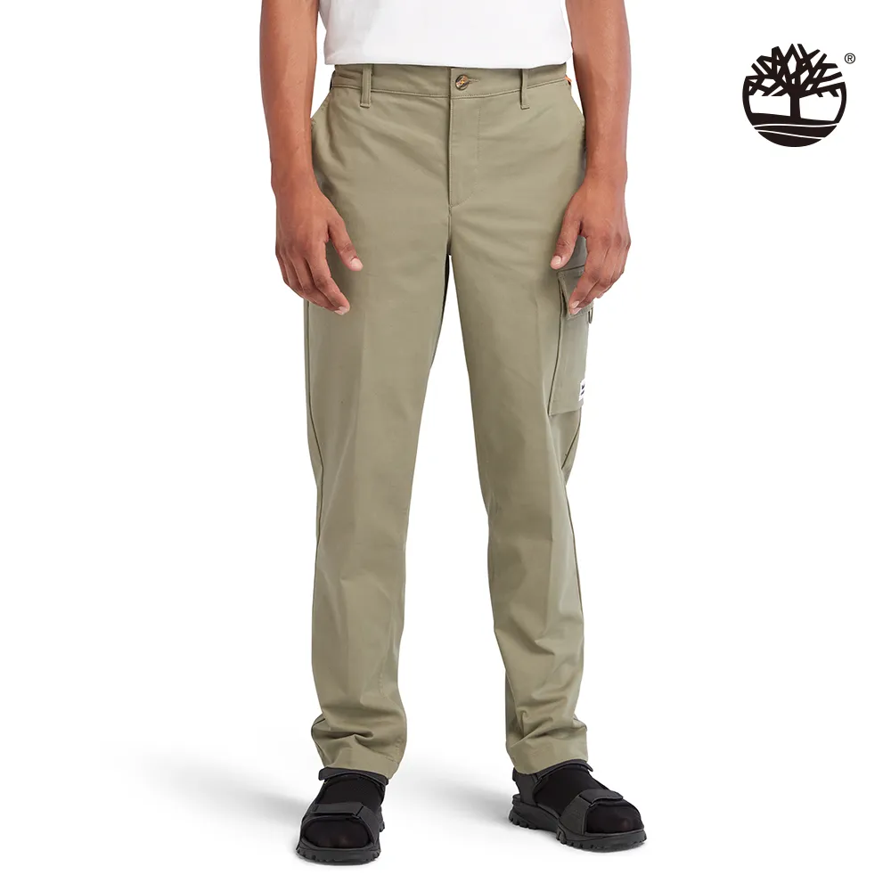 【Timberland】男款灰綠色彈力斜紋布慢跑褲(A61UK590) 歷史價格詳細信息