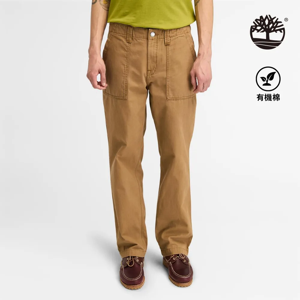 Timberland 男款深小麥色帆布休閒褲|A5QAPEH2 歷史價格詳細信息